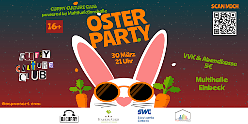 Primaire afbeelding van (16+) CURRY CULTURE CLUB Osterparty 2024