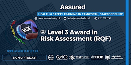 Highfield Level 3 Award in Risk Assessment (RQF) 2 day course