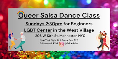 Immagine principale di Queer Salsa Classes for Beginners on Sundays 