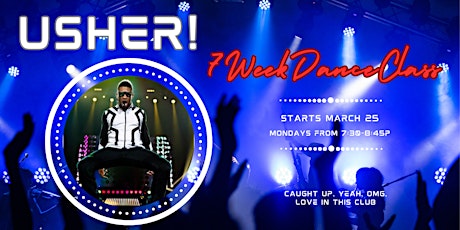 WAITLIST for Usher 7 Week Dance Class, Add Your Name primary image
