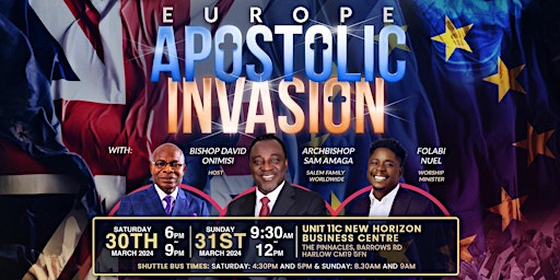 Hauptbild für EUROPE APOSTOLIC INVASION