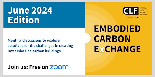 The Embodied Carbon Exchange (June)