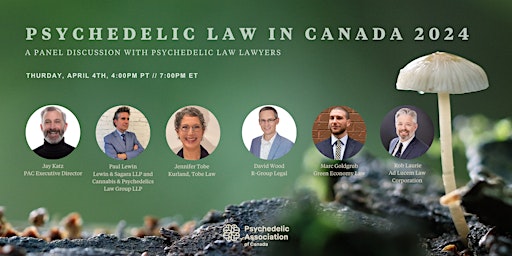 Psychedelic Law in Canada 2024 primary image