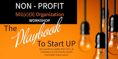 Primaire afbeelding van Non Profit Startup  Workshop