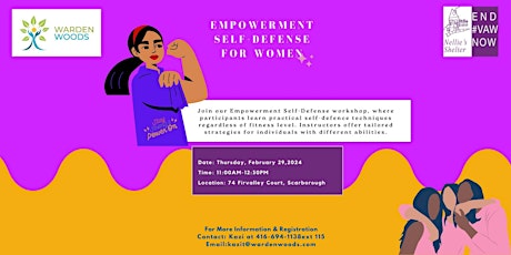 Empowerment Self Defense Workshop For Women primary image
