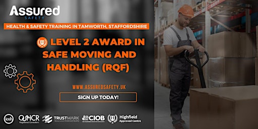 Image principale de Highfield Level 2 Award in Safe Handling and Movement (RQF) 2 day course