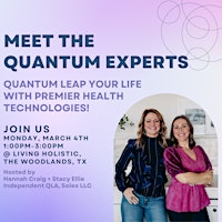 Imagem principal do evento Quantum Leap Your Life- With Premier Health Technologies!