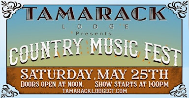 Immagine principale di 2024 Tamarack Country Music Fest 