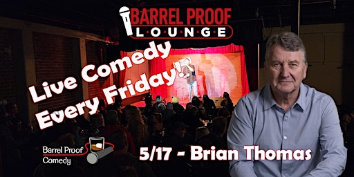 Imagem principal do evento Friday Night Comedy!  - Brian-Thomas - Downtown Santa Rosa