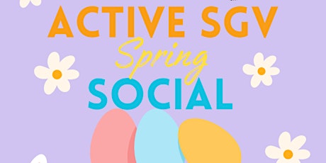 Imagem principal do evento Active SGV Spring Social: Eco-friendly egg painting!