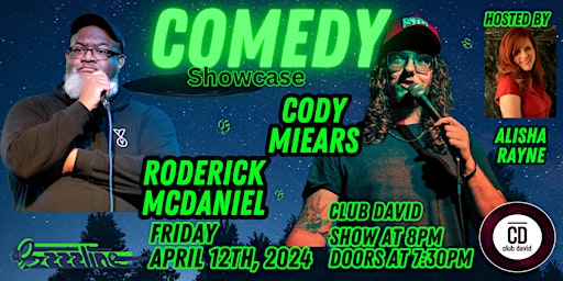 Image principale de Live Comedy with Cody Miears and Roderick McDaniel