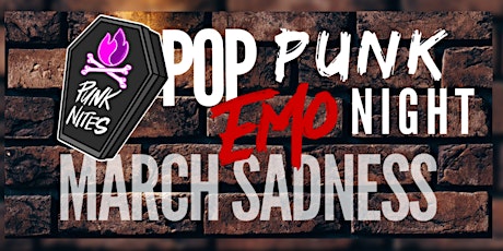 Pop Punk Emo Night TAMPA by PunkNites - MARCH SADNESS Edition at CATACOMBS