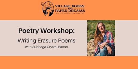 Hauptbild für Poetry Workshop: Writing Erasure Poems