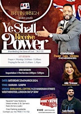 Hauptbild für Healing and Prophetic Event - Ye Shall Receive Power