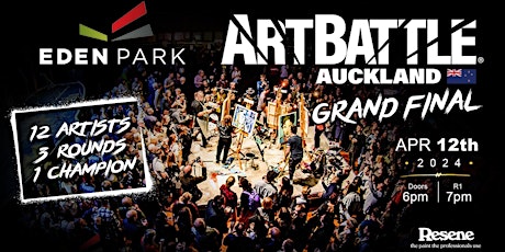 Image principale de Art Battle Auckland City Championship! - April 12, 2024