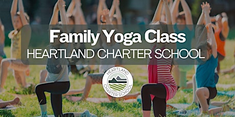 Primaire afbeelding van Family Yoga Class-Heartland Charter School