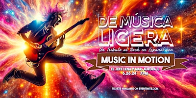 Imagem principal do evento De Música Ligera: Un Tributo al Rock en Español