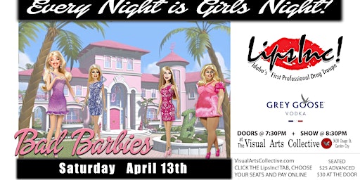 Imagem principal do evento LipsInc! Presents: “Bad Barbies"