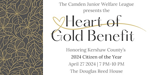 Imagem principal do evento Heart of Gold Benefit