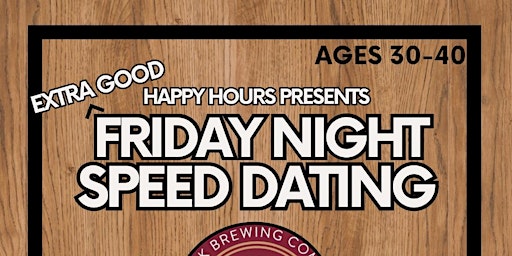 Friday Night SpeedDating Ages 30-40@Newark BrewingCo(FemaleTickets soldout)  primärbild