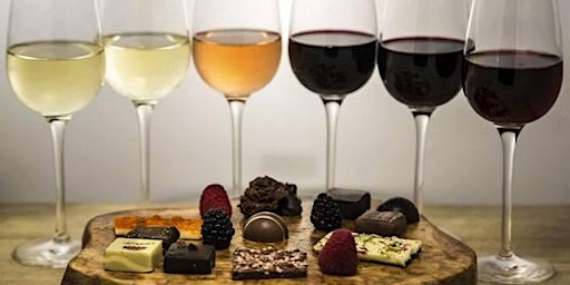Imagem principal do evento Wine, Cheese & Chocolates Tasting Class
