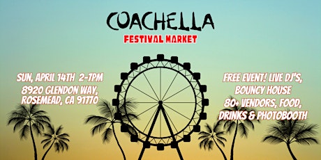 Pura Vida Market & Da Drippp Events- Coachella Festival Market