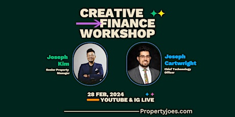 Imagem principal do evento Unveiling Creative Finance Secrets with Property Joes