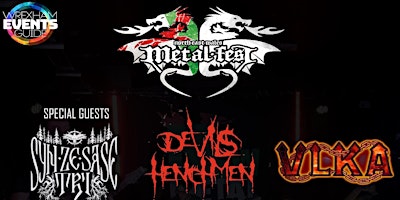 Imagem principal de N.E.W Metal Fest: Syn Ze Sase Tri | Devils Henchmen | VLKA  +more