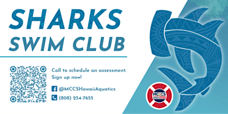 MCBH Sharks Club Membership - April 2024 primary image