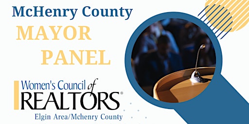 Imagem principal do evento McHenry County Mayor Panel