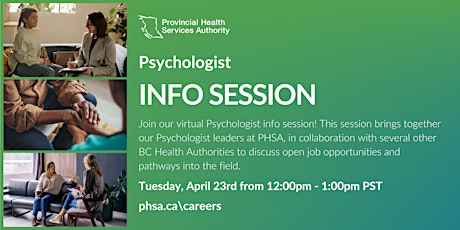 Psychologist Virtual Info Session