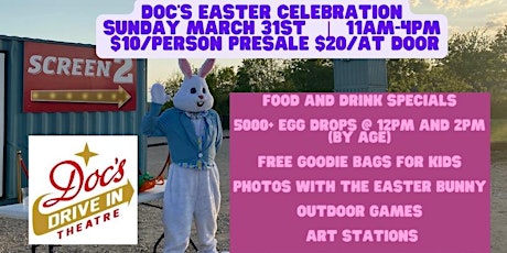 5,000 Easter Egg Drop & Photos with the Easter Bunny