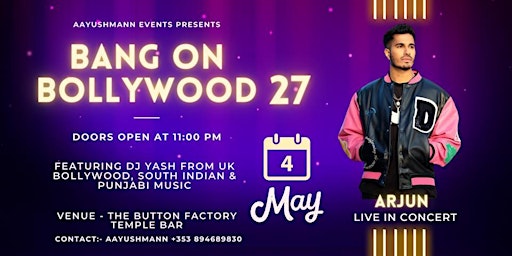 Bang On Bollywood-27 |Arjun Artist Live in Concert| primary image