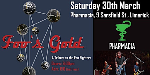 Primaire afbeelding van Foo's Gold - Saturday 30th March