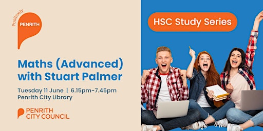 Imagen principal de HSC Study Series: Maths (Advanced) with Stuart Palmer