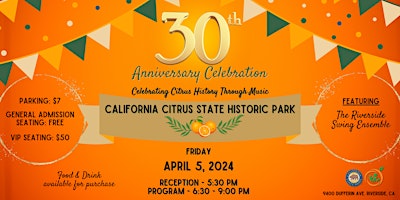 Imagem principal do evento Celebrating Citrus History Through Music