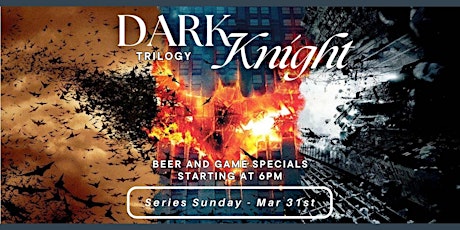 Series Sunday - The Dark Knight Trilogy