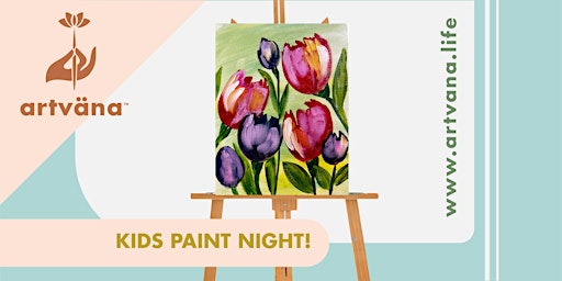 Family and Kids paint night ART CLASS at Ocean5 in Gig Harbor! primary image