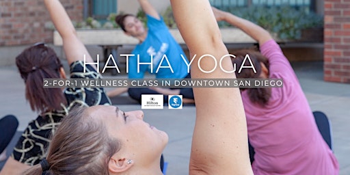 Imagen principal de 2-for-1 Hatha Yoga at the Hilton Gaslamp Quarter