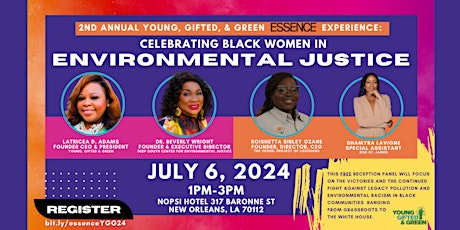 Essence Festival 2024: Celebrating Black Women in Environmental Justice