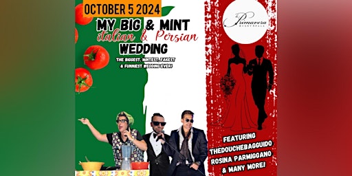 Primaire afbeelding van The Big & Mint Italian & Persian wedding