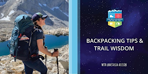 Primaire afbeelding van Backpacking Tips and Trail Wisdom