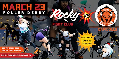 Rocky Mountain Roller Derby vs. Cheyenne Roller Derby