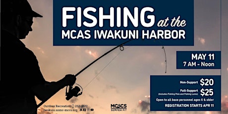 Fishing at the MCAS Iwakuni Harbor - MAY 11