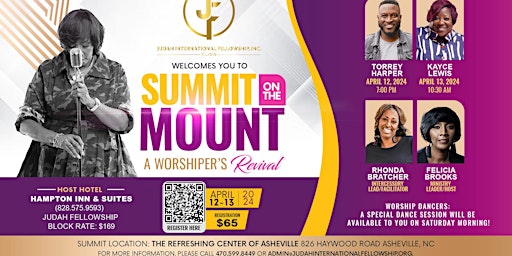 Hauptbild für Summit on the Mount - A Worshiper's Revival