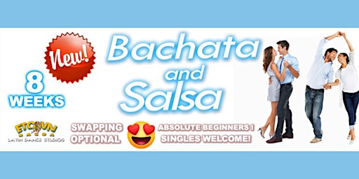 BACHATA & SALSA LATIN COMBO FOR BEGINNERS primary image