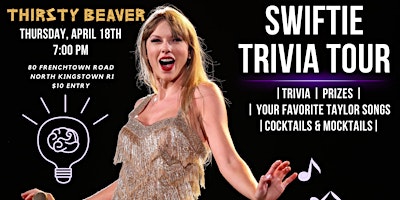 Primaire afbeelding van SWIFTIE TRIVIA TOUR | NORTH KINGSTOWN