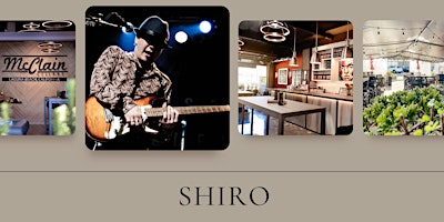 5-Star Wine Tasting and Live Music with Shiro! primary image