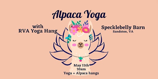 Hauptbild für Alpaca Yoga at Specklebelly Barn