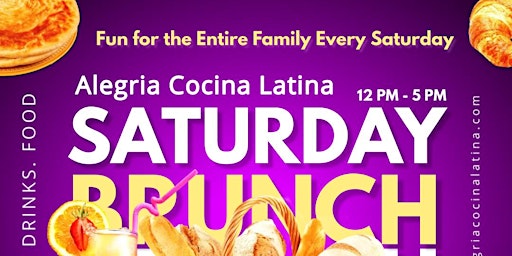 Alegria Cocina All Ages Saturday Brunch and Day Party in Long Beach primary image
